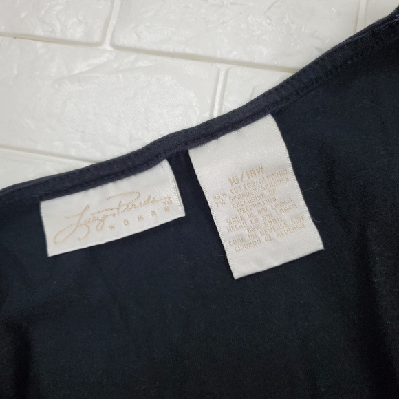 lucy bride black plus size blouse ( 5 for $20 ) - Picture 5 of 7